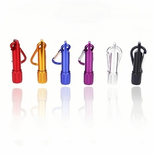 Promotional Custom Mini LED Keychain <b>Flashlight</b> Rechargeable Battery High Power Long Range <b>Torch</b> Light - Product Image 4