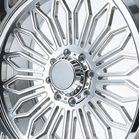 Jantes en alliage forgé personnalisées SL 22x12 24x14 26x14 26x16 28X16 8x165.1 6x139.7 8x170 8x180 Polies à rebord profond pour Ford F150