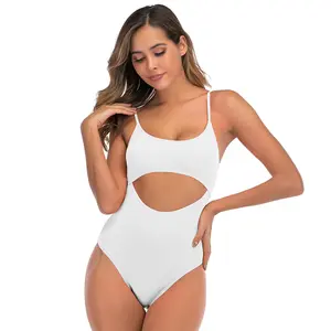 2022 New Summer Customize Logo Sexy Hollow Out Quick Dry Comfortable And Tight Bikini 1 Piece Swimsuit