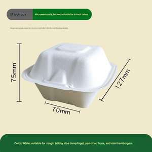 Custom Wholsale Products Eco Friendly Products Biodegradable <b>Disposable</b> Food Container <b>Lunch</b> <b>Box</b> Kids Dinnerware Sets - Product Image 6