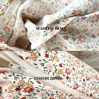 Housse de coussin carrée personnalisée avec logo imprimé de haute qualité, fermeture éclair, anti-acariens, pour hôpital et maison, échantillon gratuit - Hoshom Factory Outlet
