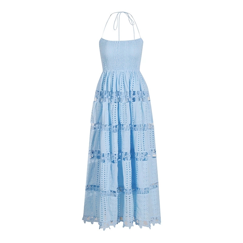blue dress for baby girl Slaycation One-Shoulder Bodycon Maxi Dress with Sheath Fit | Maxi Sundress