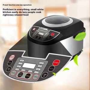 Fornello di riso elettrico intelligente da 5l in acciaio inossidabile con grande capacità di prenotazione pentola da cucina uso domestico esportazione del commercio estero - Product Image 2