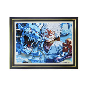 Nuevo Zoro <span class=keywords><strong>Makima</strong></span> Uchiha Itachi 3D marco de fotos estereoscópico caja de luz personaje de dibujos animados Anime Logo foto láser talla lámpara de papel - Product Image 3