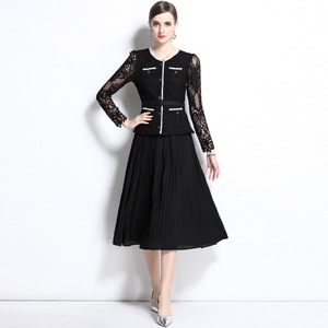 Vestido informal <span class=keywords><strong>de</strong></span> manga larga para mujer, corte holgado, color liso, vestido midi para el día a día, cómodo para primavera y <span class=keywords><strong>otoño</strong></span> - Product Image 2