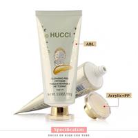 Tube cosmétique de luxe personnalisé D40 60-120ml ABL, emballage en tube souple pour lotion corporelle, crème pour les mains, avec bouchon en acrylique