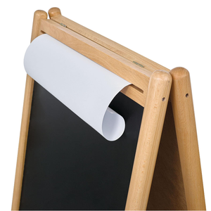 Chevalet d'art en bois 3 en 1 pour enfants avec tableau <span class=keywords><strong>magnétique</strong></span> double face, tableau effaçable à sec <span class=keywords><strong>et</strong></span> rouleau de papier - Product Image 6