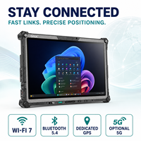 Tablet PC Getac F120 Totalmente Resistente Copilot Plus, Intel Core Ultra, Pantalla Táctil de 12.2 Pulgadas Legible Bajo la Luz Solar