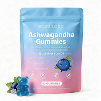 Gummies de soutien à la libido sous marque privée OEM – Énergie et vitalité à base de plantes, stimulant quotidien de l'humeur avec Ashwagandha