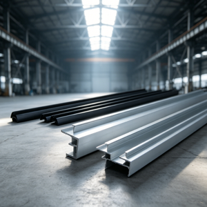 Base <span class=keywords><strong>de</strong></span> panneau à fixation sur poteau / Garniture <span class=keywords><strong>de</strong></span> panneau à fixation sur poteau. Norme européenne série 30. Largeur <span class=keywords><strong>de</strong></span> fente 8.2. A6063-T5/TPV, Pièce <span class=keywords><strong>de</strong></span> plaque d'étanchéité. - Product Image 5