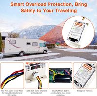 Kit de démarrage progressif pour climatiseur de camping-car, permettant de démarrer facilement les appareils électriques sur l'alimentation du camping-car avec un petit générateur pour fourgonnette, remorque, camping-car