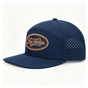 6 Panel Laser Cut Hole Gorras Perforated Golf <b>Hat</b> <b>Cap</b> Waterproof <b>Cap</b> Outdoor - Product Image 1