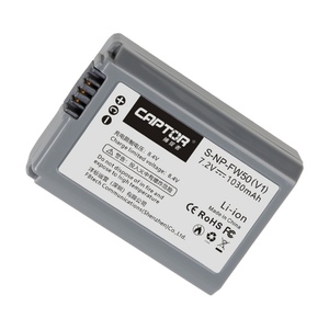 แบตเตอรี่ลิเธียมสำหรับกล้องถ่ายรูป S-NP-FW50(V) สำหรับ Alpha A7 A7m2 A7r2 A6400 A6000 แบตเตอรี่แบบชาร์จได้เฉพาะรุ่น Digi - Product Image 5
