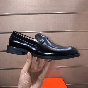 Chaussures Oxford toutes saisons en cuir pleine fleur avec semelle extérieure en caoutchouc/latex et doublure en tissu, semelle intermédiaire en caoutchouc moussé tendance - Product Image 4