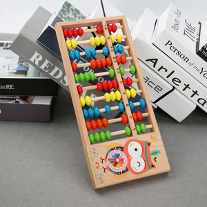 En gros haute qualité en bois dessin animé hibou calcul cadre jouets Offre Spéciale dans Amazon Traditionnel <span class=keywords><strong>mathématiques</strong></span> jouet - Product Image 6
