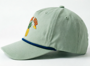 Casquette de golf Bean Green à visière incurvée, casquette de baseball 5 panneaux, logo personnalisé, chapeau de soleil réglable, casquette de camionneur pour l'extérieur - Product Image 3