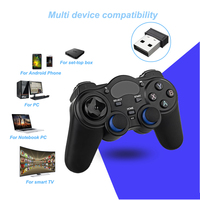 2,4G juego inalámbrico Joystick Micro USB OTG convertidor adaptador para Android TV Box PC y PS3 Gamepad para una experiencia de juego conveniente