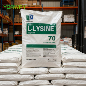 Venta Directa de Fábrica, L-Lisina Monohidrocloruro Grado Alimenticio, Lisina Hcl 98.5%, Sulfato de Lisina 70% para Nutrición Animal - Product Image 1