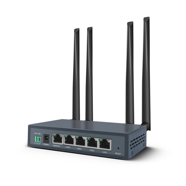 Industrial 4G Router IoT Gateway RS232 RS485 Din Rail Mountable 4G LTE Wifi Wireless Router POE Data CPE Industry VPN Modems