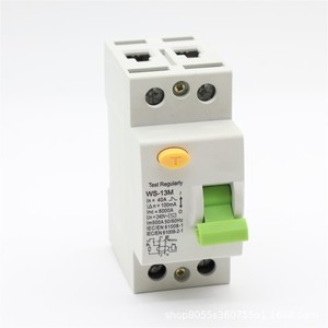 Interruptor Diferencial RCCB-RCBO, Interruptor de Protección Contra Fugas de 120V, Control Industrial 2P/4P - Product Image 4