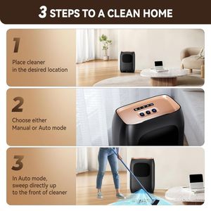 <b>Vacuum</b> Trash Can 5-8L Bottom Suction <b>Portable</b> Electric For Home Office Hotel Pet Hair Dust Collection - Product Image 4