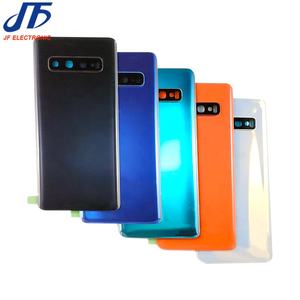 Carcasa de puerta trasera para Samsung <span class=keywords><strong>Galaxy</strong></span> <span class=keywords><strong>S10</strong></span> <span class=keywords><strong>Plus</strong></span> <span class=keywords><strong>S10</strong></span> + G975 cubierta de batería de vidrio trasero con lente de cámara - Product Image 4