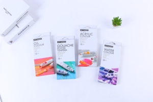 Ensemble de peinture <span class=keywords><strong>gouache</strong></span> en tube d'aluminium non toxique, couleurs riches et vives, vente en gros pour étudiants, artistes, peinture DIY, fournitures artistiques - Product Image 2