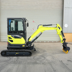 免费送货欧5柴油2.5吨迷你挖掘机农场液压零尾微型挖掘机景观橡胶履带小型挖掘机 - Product Image 6