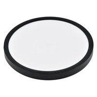 Plafonnier LED 32W étanche IP54 anti-insectes avec température de couleur réglable 3CCT par interrupteur DIP, montage en surface, salle de bain, Ra80, 2600lm