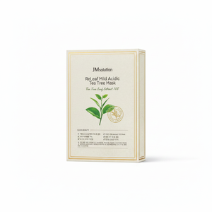 JM Solution Relief Facial Masks Pack Mildly Acidic Tea Tree Relief - Product Image 2