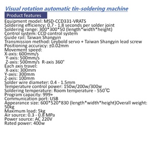 3 Axis Intelligent Vision Table Top <strong>Soldering</strong> <strong>Robot</strong> Machine <strong>Automatic</strong> for Electronic Product with Core Bearing Motor Components - Product Image 3