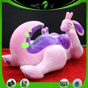 Hongyi inflable 2M peludo <span class=keywords><strong>Goodra</strong></span> juguetes personalizados Rosa peluche dragón peludo - Product Image 5