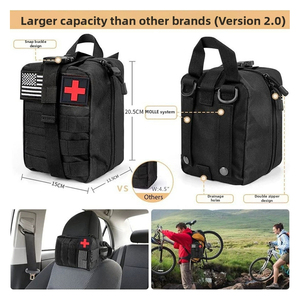Kit <span class=keywords><strong>de</strong></span> <span class=keywords><strong>survie</strong></span> médicale d'urgence personnalisé, kit <span class=keywords><strong>de</strong></span> premiers secours <span class=keywords><strong>de</strong></span> <span class=keywords><strong>survie</strong></span> <span class=keywords><strong>de</strong></span> 72 heures pour l'extérieur - Product Image 2