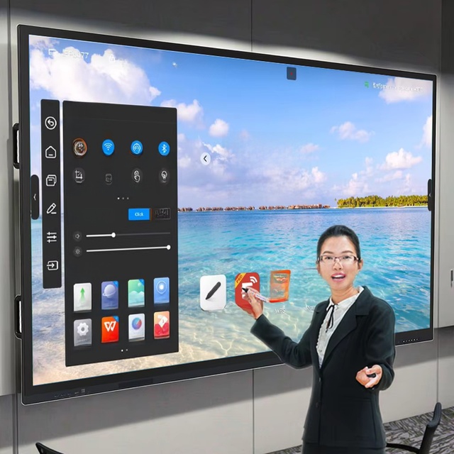 Trendy 4K Interactive Smart Whiteboard 65-Inch LED Education Panel Direct Factory Price Touch Screen Display Flat Panels