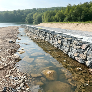 Cage en <span class=keywords><strong>gabion</strong></span> galvanisé en PVC sur mesure <span class=keywords><strong>pour</strong></span> usine, <span class=keywords><strong>pour</strong></span> diverses applications d'ingénierie - Product Image 4
