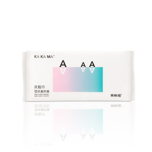 ผ้าเช็ดหน้าคา คา มา 6A803 5 แพ็ค 300 แผ่น ผ้าเช็ดทำความสะอาดผิวหน้าต้านเชื้อแบคทีเรีย - Product Image 3