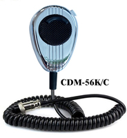 Microphone CB pour connecteur 4/5 broches, CDM-56K, transmission claire et nette CDM-56K