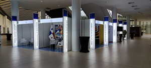 Profilo di estrusione in alluminio serie 6000 colonna in serie a 8 vie in posizione verticale per espositiva cabina Shell schema di alta qualità - Product Image 5