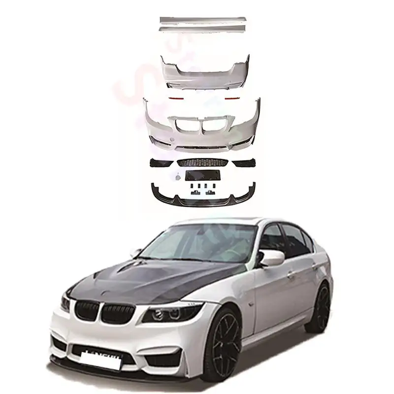 2005-2012 Xe Bumpers E90 E92 E93 Trang Bị Lại M3 M4 Cơ Thể Kit Cho BMW 3 Loạt