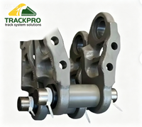Pièces de rechange pour châssis d'excavatrice lourde, maillon de chenille VOE14525766 VOE14619030 compatible avec Volvo EC700 Hitachi ZAX870 ZAX890 Sany SY700 SY750