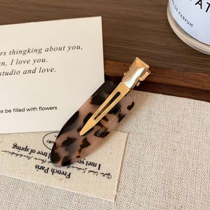 Pinza de pelo con punta afilada, colorida, geométrica, sencilla y versátil, sin costuras, accesorios para el cabello - Product Image 5