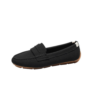 Chaussures plates de marche <span class=keywords><strong>ballerines</strong></span> à enfiler pour femmes, confortables, souples, antidérapantes, respirantes, printemps-hiver, vente en gros - Product Image 3