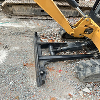 1.7Ton a utilisé des mini excavatrices CAT 301.7 fabriquées au Japon prix bon marché de haute qualité 1.7 tonnes Mini excavatrices CAT 301.7
