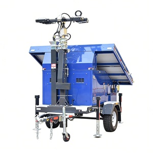 <b>Light</b> Tower Generator <b>Led</b> <b>Lights</b> Solar Mobile Lighting With Battery UST1200 Powered <b>Light</b> Tower UST1200 - Product Image 2