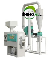 Machine à décortiquer multifonctionnelle électrique à moteur en acier inoxydable pour haricots, pois, sorgho - Capacité 500 kg/h