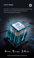 Computadora Robusta sin Ventilador de Amplio Voltaje 9V-36V con CPU Intel Core I5 I7, RS232, RS485, GPIO para IoT Industrial en Entornos Hostiles