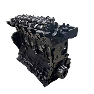 Le moteur nu 4HG1 comprend des pièces à l'intérieur du bloc-cylindres et de la culasse comme un ensemble de chemises vilebrequin arbre à cames 4HG1 Long moteur - Product Image 1
