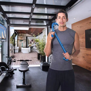 Masseur pour le cou et les pieds pour soulager la douleur des points gâchettes, de la fibromyalgie et l'auto-massage, canne à crochet pour la thérapie, grattoir pour le dos - Product Image 5