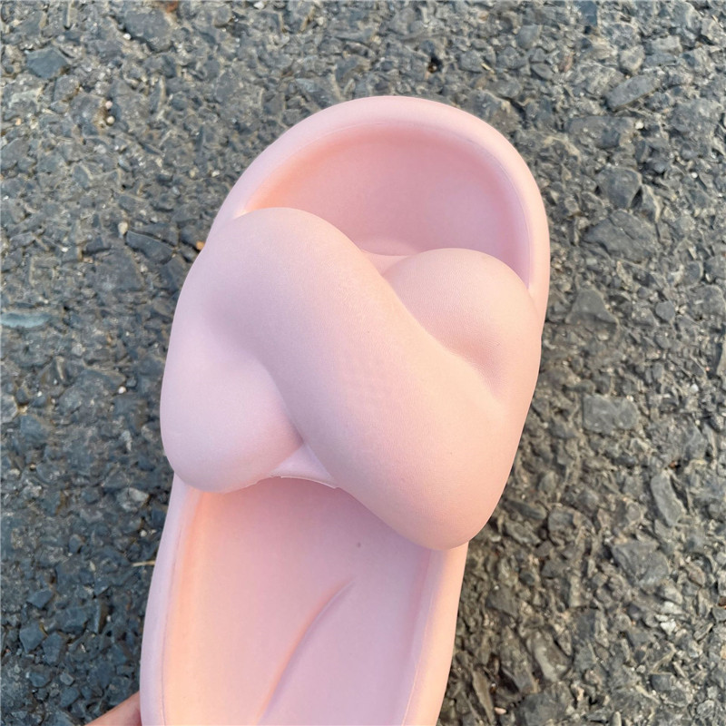 China Wholesale Slippers Women and Men EVA Bathroom Home Slides Slippers