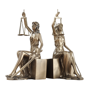 Estatua <span class=keywords><strong>de</strong></span> la diosa <span class=keywords><strong>de</strong></span> la justicia <span class=keywords><strong>de</strong></span> lujo creativa, decoración <span class=keywords><strong>de</strong></span> escritorio <span class=keywords><strong>de</strong></span> oficina - Product Image 4